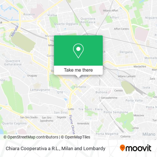 Chiara Cooperativa a R.L. map