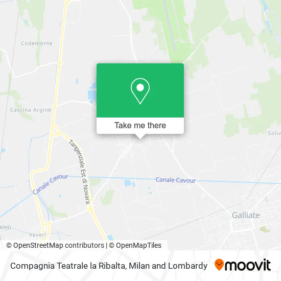 Compagnia Teatrale la Ribalta map