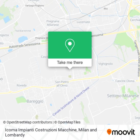Icoma Impianti Costruzioni Macchine map