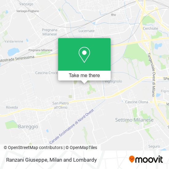 Ranzani Giuseppe map