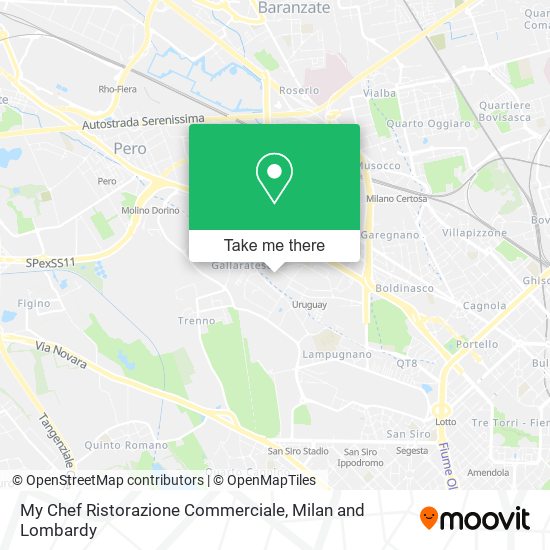 My Chef Ristorazione Commerciale map