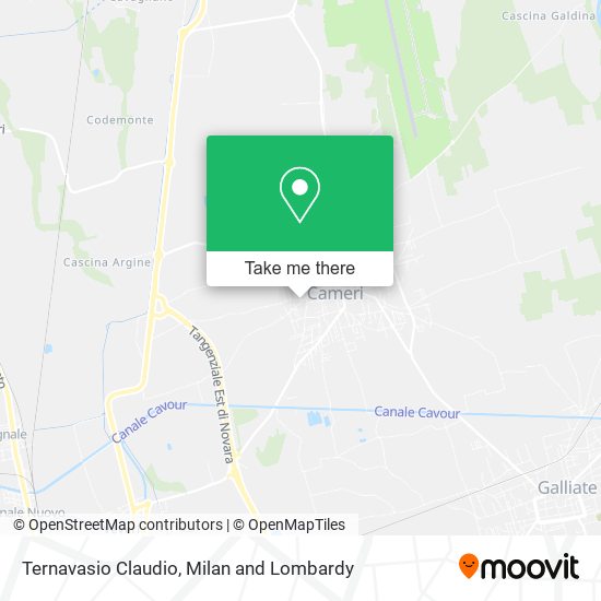 Ternavasio Claudio map