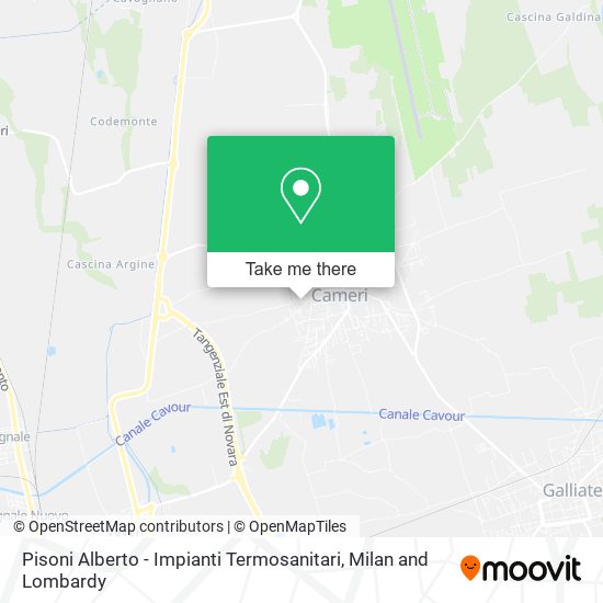 Pisoni Alberto - Impianti Termosanitari map