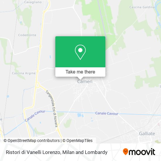 Ristorì di Vanelli Lorenzo map