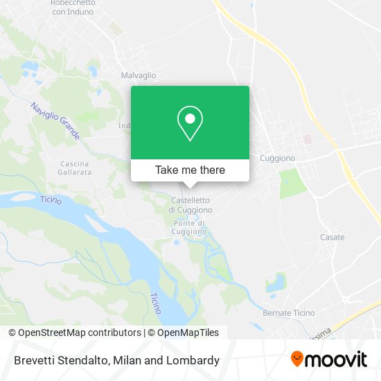 Brevetti Stendalto map