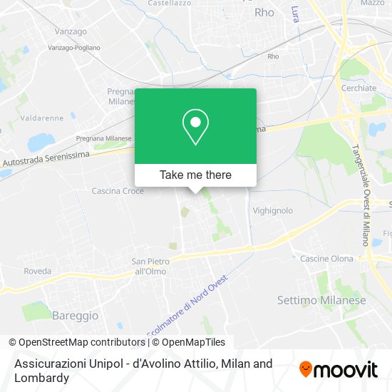 Assicurazioni Unipol - d'Avolino Attilio map