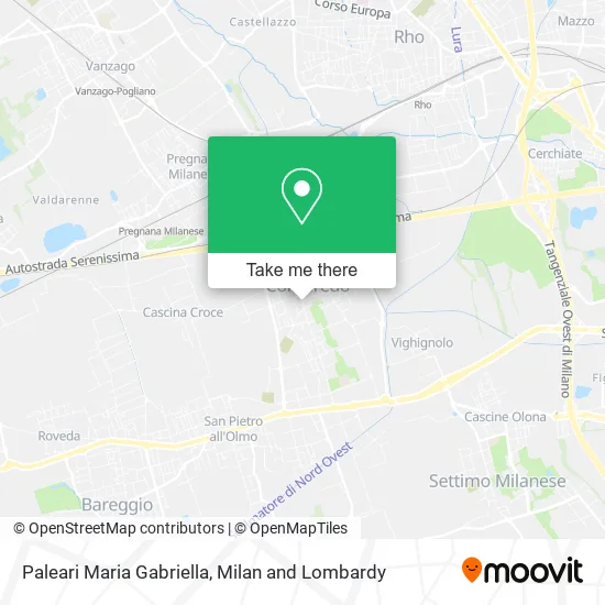 Paleari Maria Gabriella map