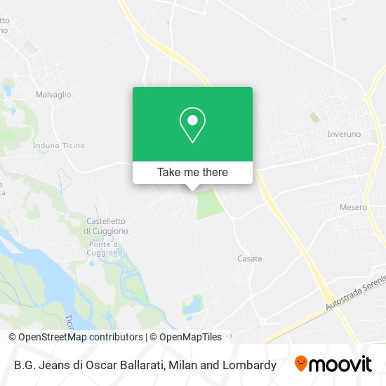 B.G. Jeans di Oscar Ballarati map