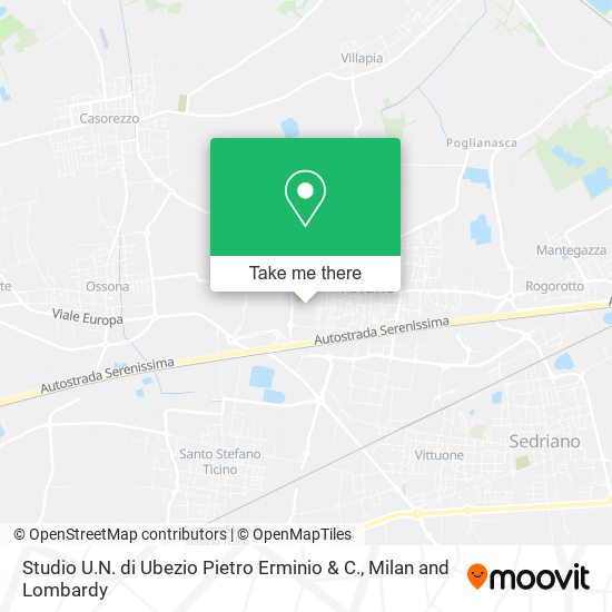 Studio U.N. di Ubezio Pietro Erminio & C. map