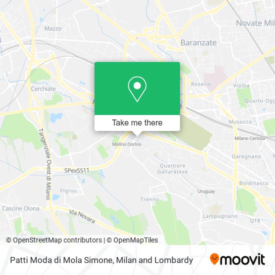 Patti Moda di Mola Simone map