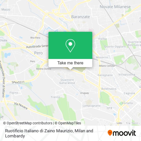 Ruotificio Italiano di Zaino Maurizio map
