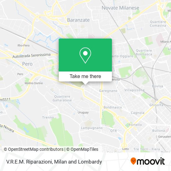 V.R.E.M. Riparazioni map