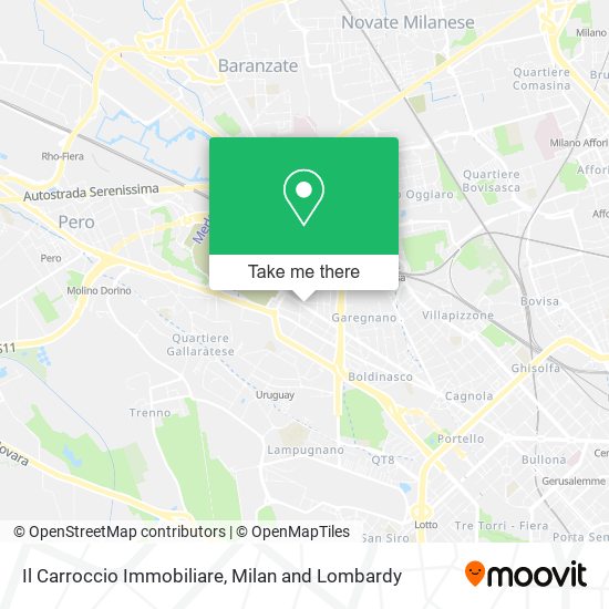 Il Carroccio Immobiliare map