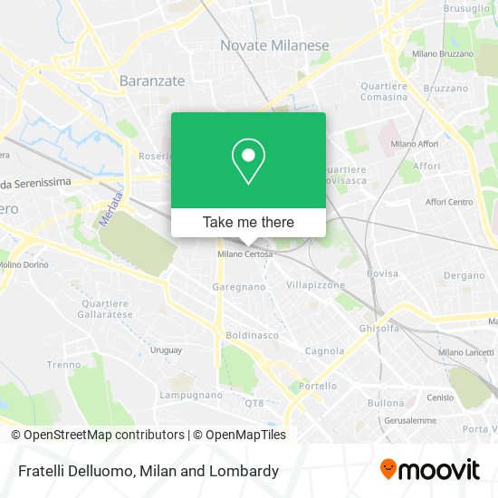 Fratelli Delluomo map