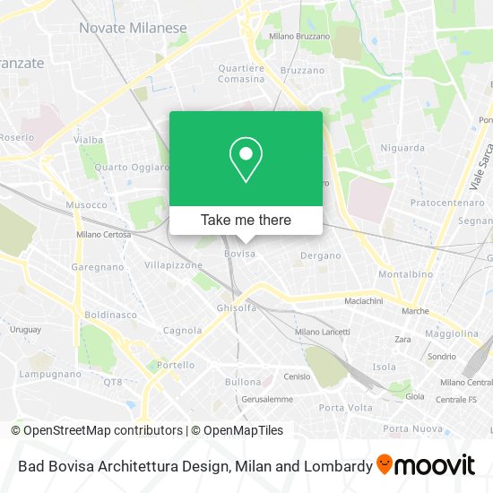 Bad Bovisa Architettura Design map