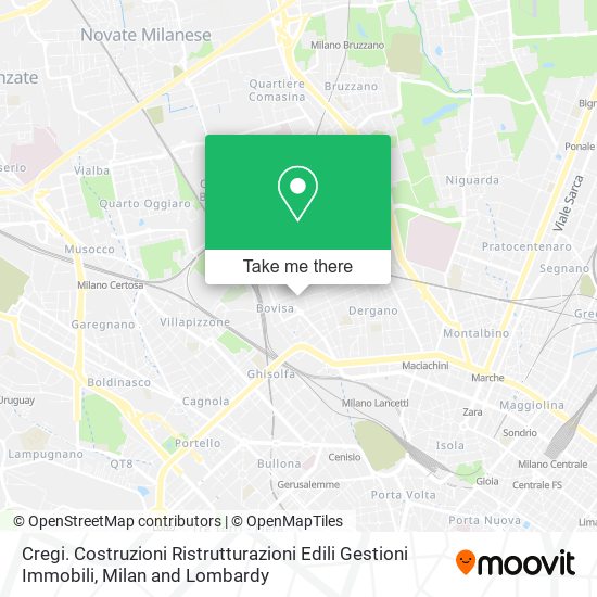 Cregi. Costruzioni Ristrutturazioni Edili Gestioni Immobili map