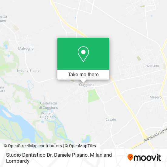 Studio Dentistico Dr. Daniele Pisano map