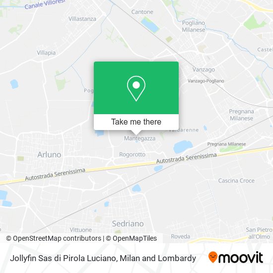 Jollyfin Sas di Pirola Luciano map