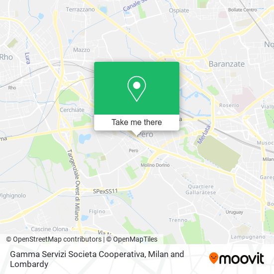 Gamma Servizi Societa Cooperativa map