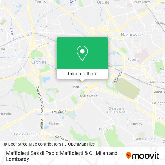 Maffioletti Sas di Paolo Maffioletti & C. map
