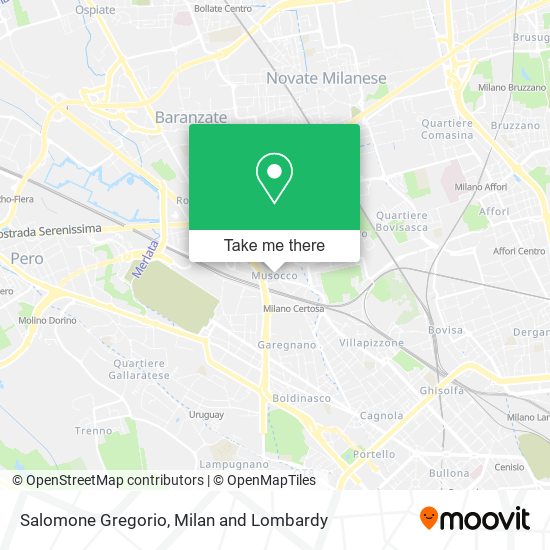 Salomone Gregorio map