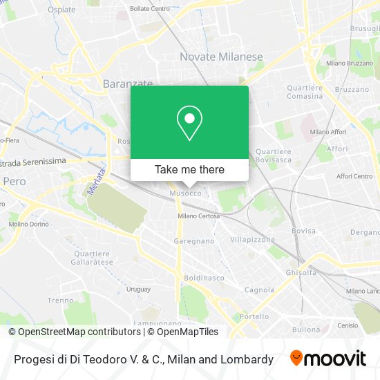 Progesi di Di Teodoro V. & C. map