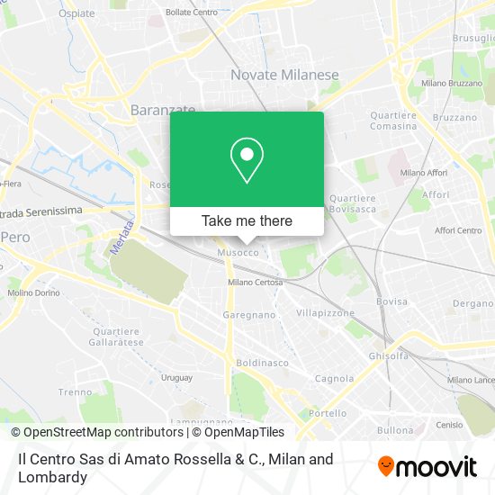 Il Centro Sas di Amato Rossella & C. map