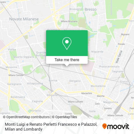 Monti Luigi e Renato Perletti Francesco e Palazzol map