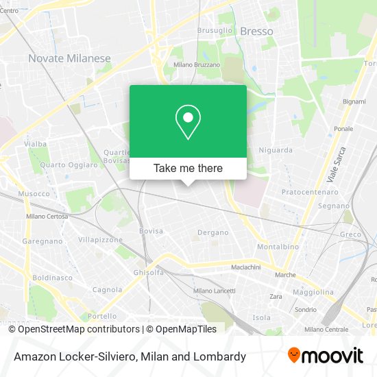 Amazon Locker-Silviero map