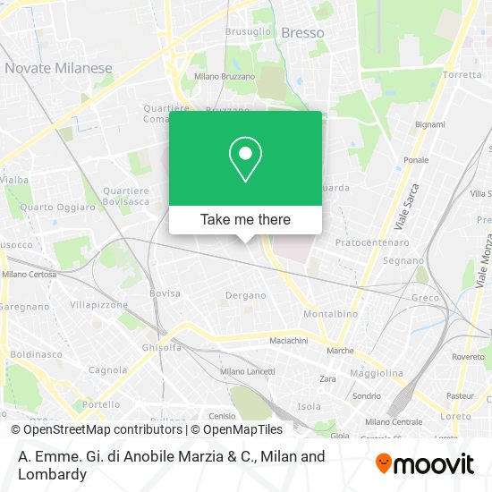 A. Emme. Gi. di Anobile Marzia & C. map