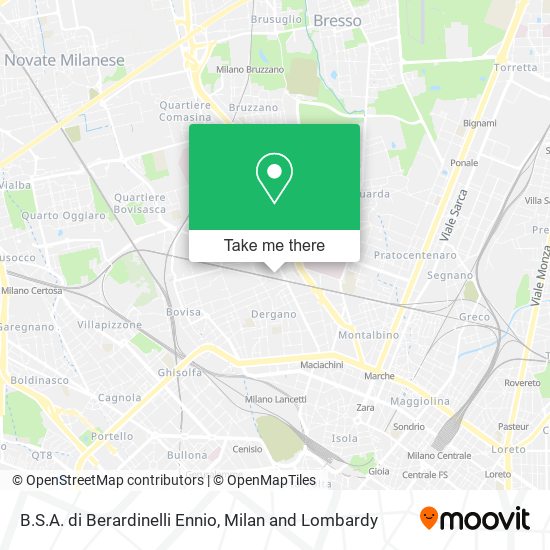 B.S.A. di Berardinelli Ennio map