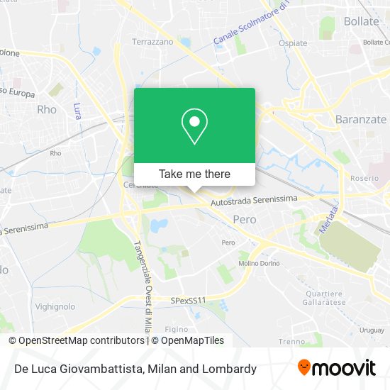 De Luca Giovambattista map