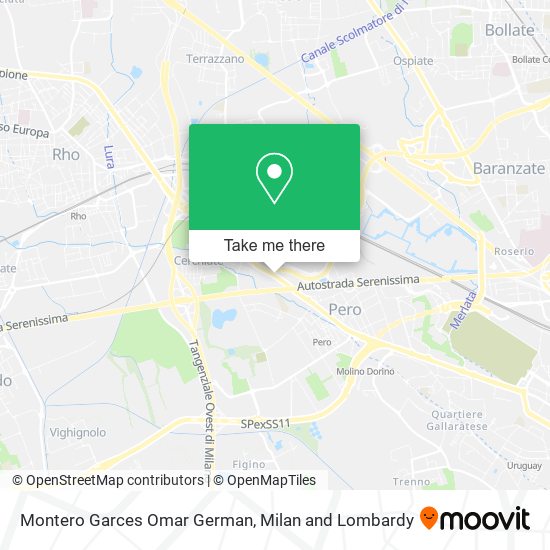 Montero Garces Omar German map