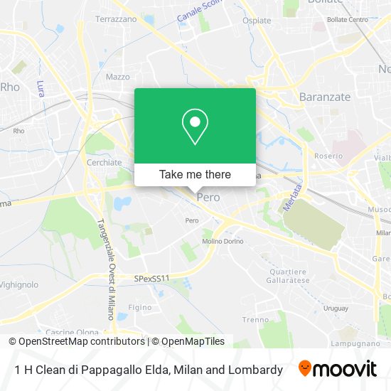 1 H Clean di Pappagallo Elda map