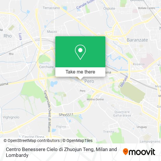 Centro Benessere Cielo di Zhuojun Teng map