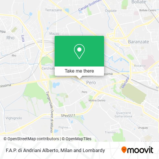 F.A.P. di Andriani Alberto map