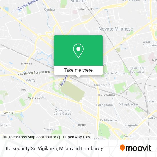 Italsecurity Srl Vigilanza map