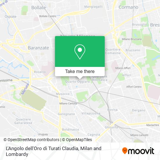 L'Angolo dell'Oro di Turati Claudia map