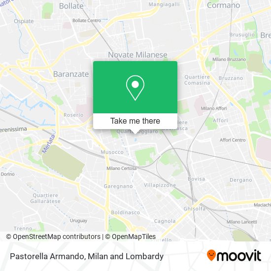 Pastorella Armando map