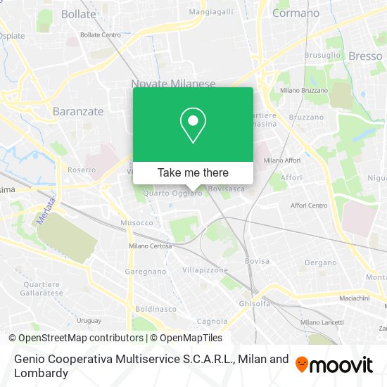 Genio Cooperativa Multiservice S.C.A.R.L. map