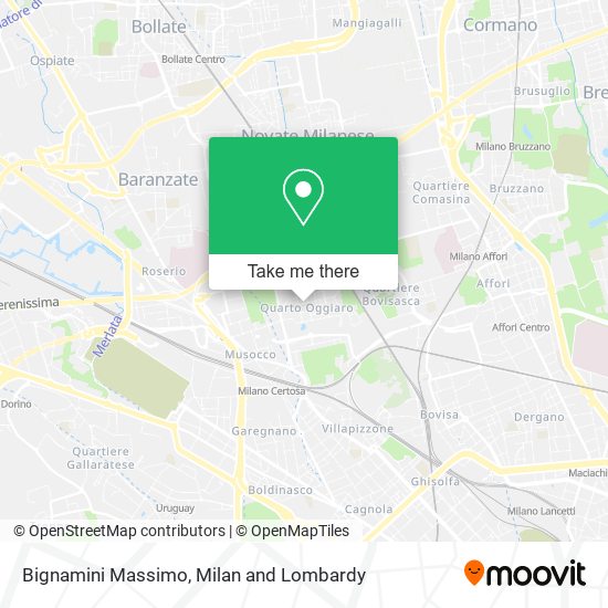 Bignamini Massimo map