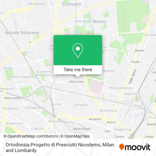 Ortodonzia Progetto di Presciutti Nicodemo map