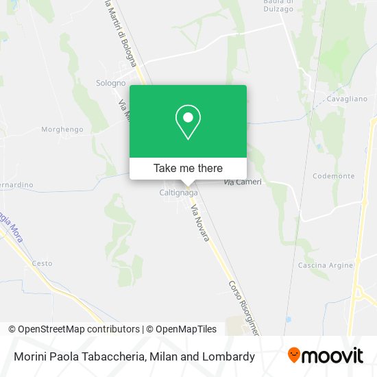 Morini Paola Tabaccheria map