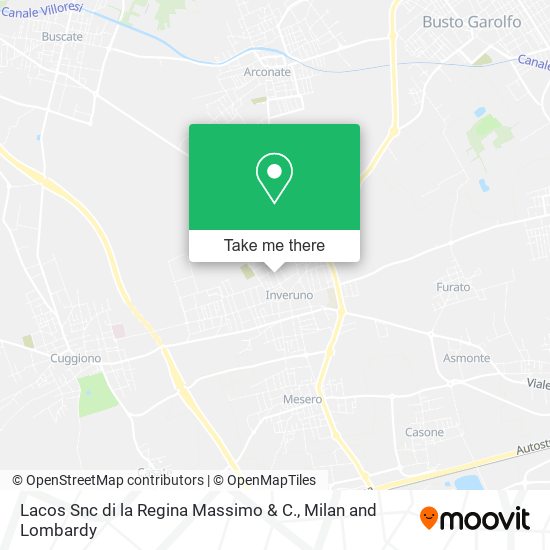 Lacos Snc di la Regina Massimo & C. map
