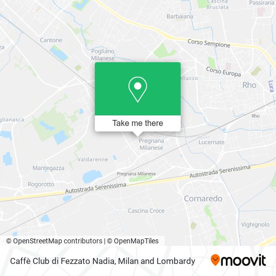 Caffè Club di Fezzato Nadia map