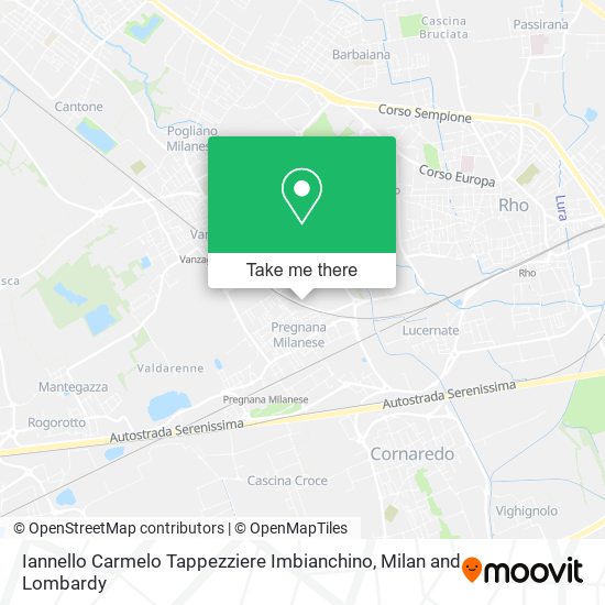 Iannello Carmelo Tappezziere Imbianchino map