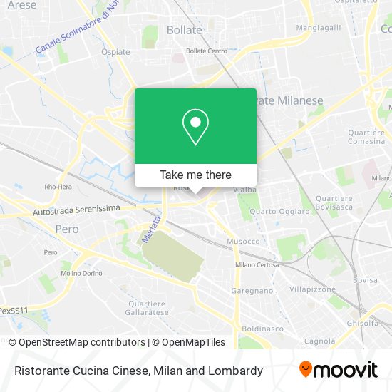 Ristorante Cucina Cinese map