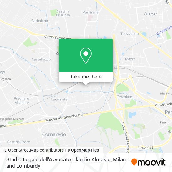Studio Legale dell'Avvocato Claudio Almasio map