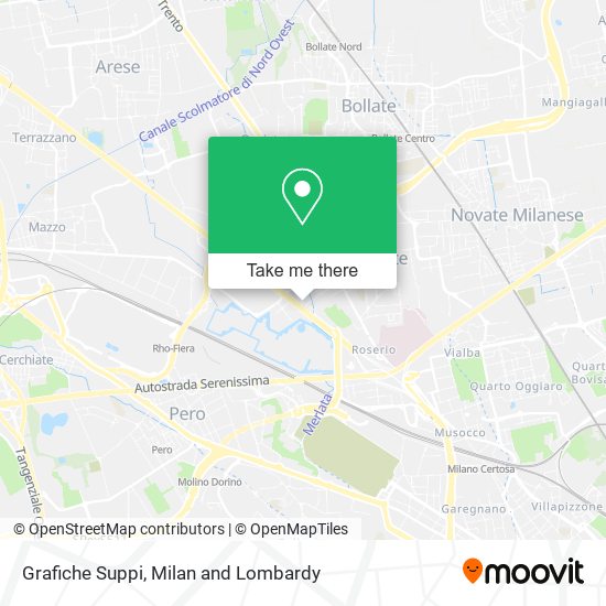 Grafiche Suppi map