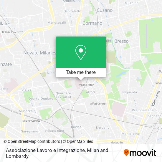 Associazione Lavoro e Integrazione map